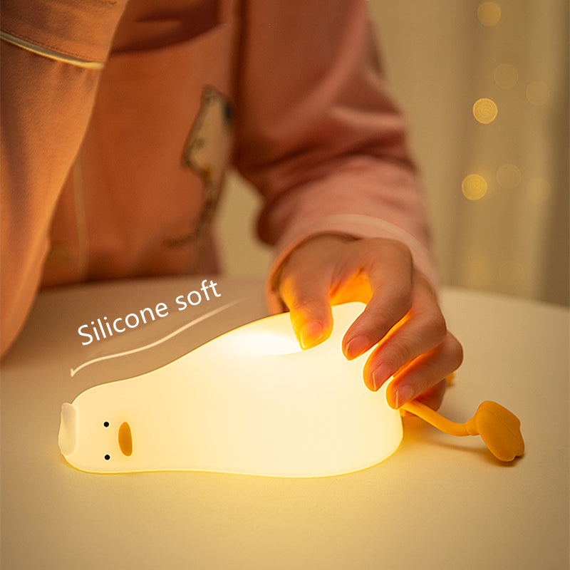 Lazy Lying Night Light Duck